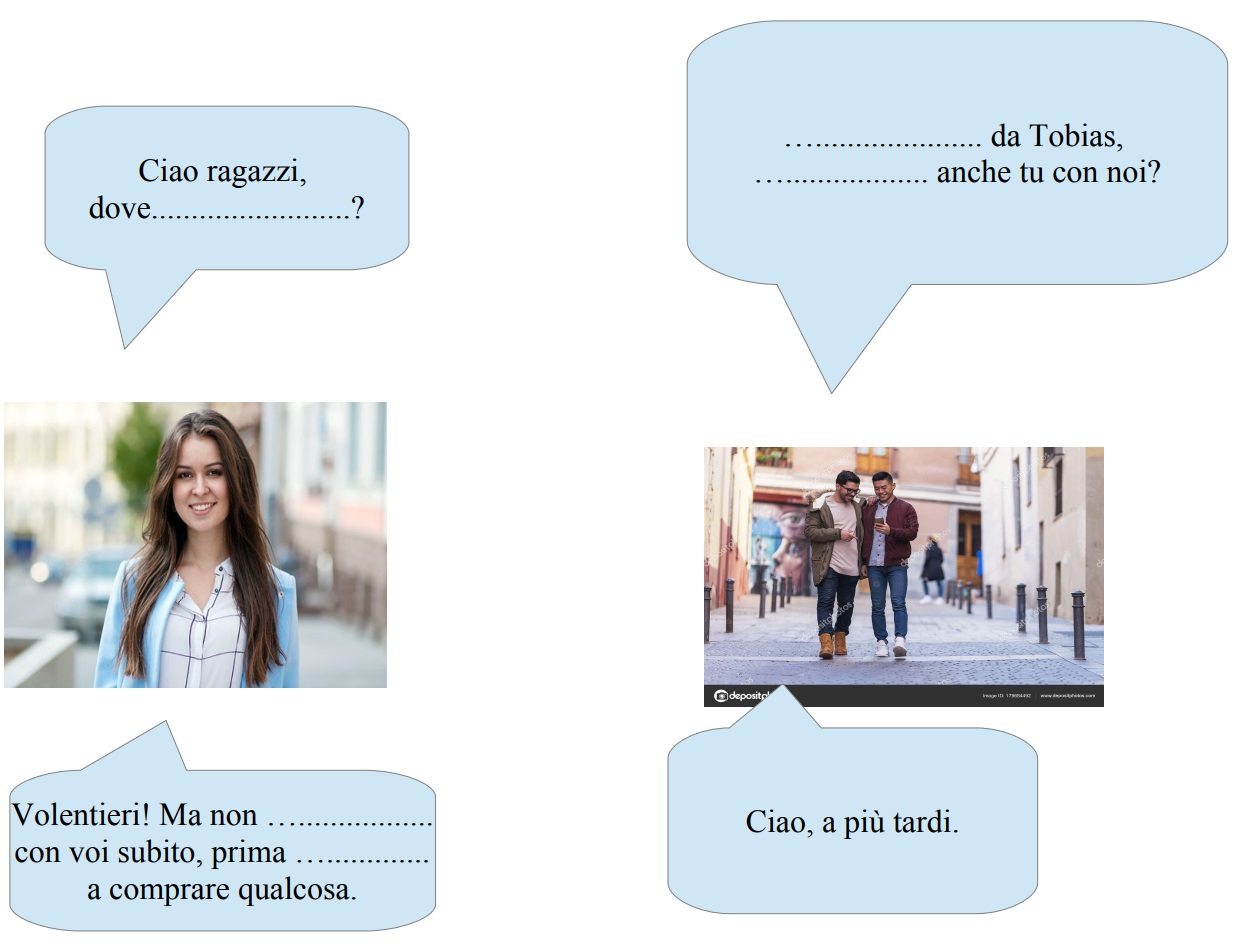 ascoltate e completate ascoltate e completate